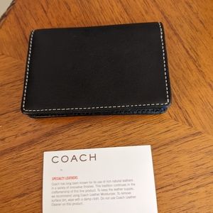 COACH Leather Mini Wallet